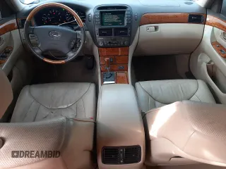 2004 Lexus LS 430 with VIN JTHBN36F240126646, listed as a Copart auction lot 53866695 with 126,363 mi miles and Salvage Title. Bid and sale history available at DreamBid. Image 8.