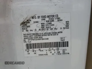 2006 Ford F-150 XLT z VIN 1FTPW12V66FB63348, wystawiony jako Copart lot #55059035 z przebiegiem 198 957 mil mil oraz Szkoda całkowita • Salvage title. Historia ofert i sprzedaży dostępna na DreamBid. Obrazek 12.