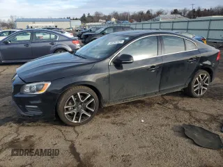 2017 Volvo S60 Dynamic with VIN YV140MTL9H2428352, listed as a Copart auction lot 45787525 with 58,397 mi miles and Salvage Title. Bid and sale history available at carsss.com. Image 1.