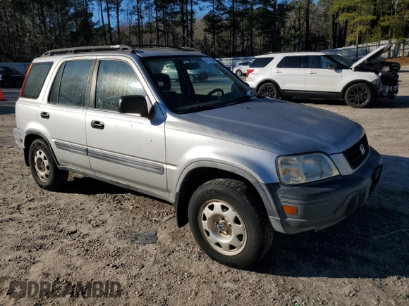1999 Honda CR-V LX with VIN JHLRD1747XC005234, listed as a Copart auction lot 47416395 with 249,800 mi miles and Clean Title. Bid and sale history available at carsss.com. Image 4.