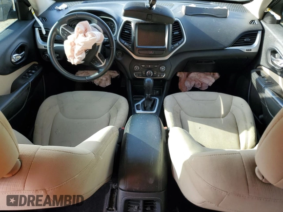 2016 Jeep Cherokee Latitude with VIN 1C4PJLCB9GW189779, listed as a Copart auction lot 65855424 with 166,466 mi miles and Salvage Title. Bid and sale history available at carsss.com. Image 8.