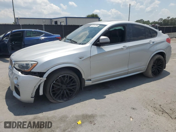 2018 BMW X4 M40i z VIN 5UXXW7C55J0W63724, wystawiony jako Copart lot #55757755 z przebiegiem 149 480 mil mil oraz Tytuł czysty. Historia ofert i sprzedaży dostępna na DreamBid. Obrazek 1.