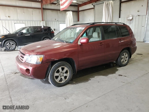 2006 Toyota Highlander w/3rd Row with VIN JTEDP21AX60106895, listed as a Copart auction lot 53573245 with 180,450 mi miles and Salvage Title. Bid and sale history available at carsss.com. Image 1.