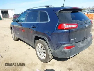 2016 Jeep Cherokee Limited with VIN 1C4PJMDBXGW178360, listed as a IAAI auction lot 41779824 with 101,838 mi miles. Bid and sale history available at carsss.com. Image 3.