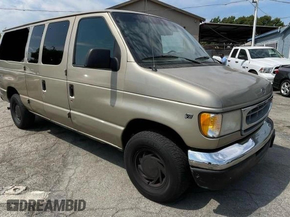 1999 Ford Econoline Passenger XL with VIN 1FMRE11L6XHB70992, listed as a Copart auction lot 78546004 with 264,378 mi miles and Clean title. Bid and sale history available at DreamBid. Image 1.