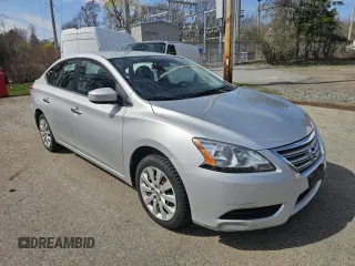 2014 Nissan Sentra S with VIN 3N1AB7APSEL6BL27Z, listed as a Copart auction lot 54271015 with 105,241 mi miles and Clean Title. Bid and sale history available at DreamBid. Image 1.