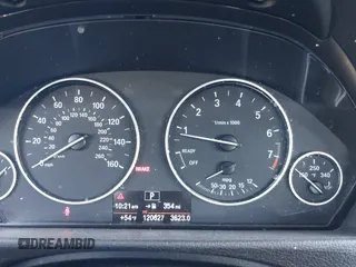 2015 BMW 3 Series 320i with VIN WBA3B1C55FK140317, listed as a IAAI auction lot 41434306 with 120,627 mi miles. Bid and sale history available at carsss.com. Image 7.