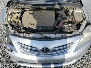 2013 Toyota Corolla L with VIN 5YFBU4EEXDP167695, listed as a Copart auction lot 52051685 with 192,427 mi miles and Salvage Title. Bid and sale history available at carsss.com. Image 12.