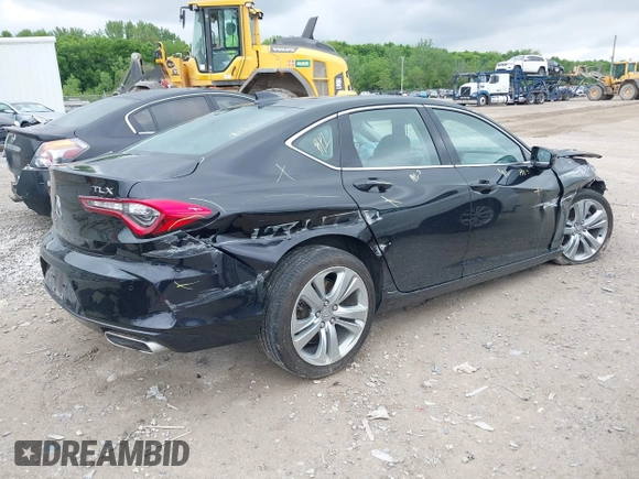 2021 Acura TLX Technology with VIN 19UUB5F42MA009559, listed as a IAAI auction lot 42245295 with 59,902 mi miles and . Bid and sale history available at DreamBid. Image 4.