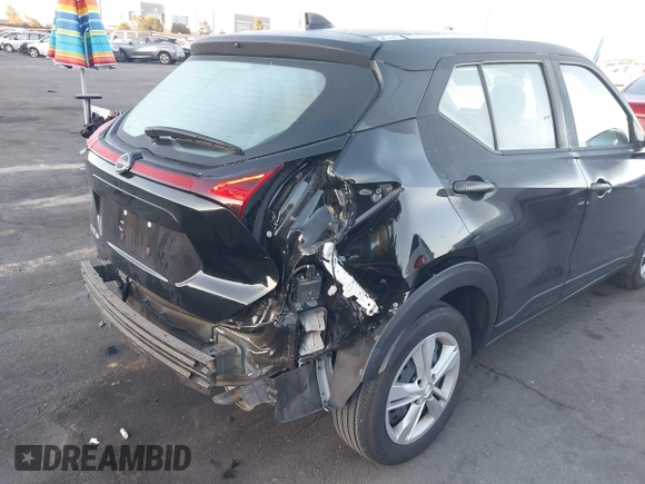 2024 Nissan Kicks S with VIN 3N1CP5BV9RL481979, listed as a IAAI auction lot 41856176 with 24,094 mi miles and . Bid and sale history available at carsss.com. Image 6.