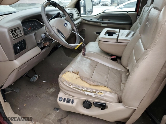 2004 Ford Super Duty F-350 SRW XL with VIN 1FTSW31P64EB64141, listed as a Copart auction lot 51779925 with 282,746 mi miles and Salvage Title. Bid and sale history available at carsss.com. Image 7.