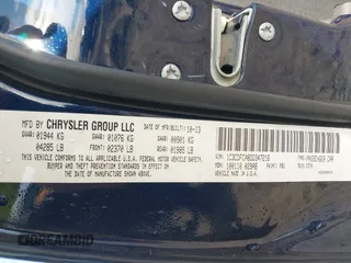 2013 Dodge Dart Limited with VIN 1C3CDFCA8DD347216, listed as a IAAI auction lot 41877012 with 128,055 mi miles. Bid and sale history available at carsss.com. Image 9.