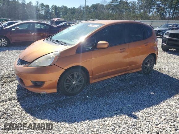 2009 Honda Fit Sport with VIN JHMGE88469S039293, listed as a Copart auction lot 47096105 with 227,975 mi miles and Salvage Title. Bid and sale history available at carsss.com. Image 1.