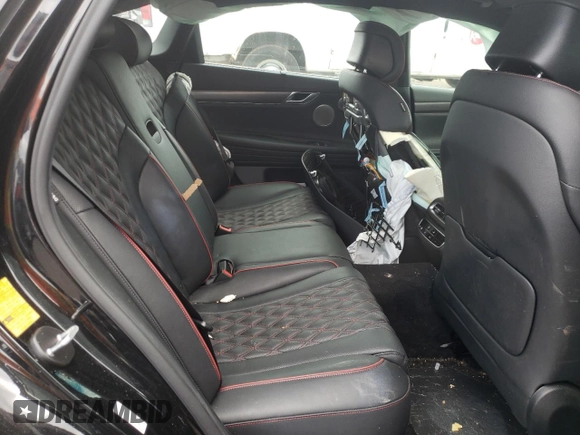 2023 Genesis G80 2.5T with VIN KMTGA4SC5PU152905, listed as a Copart auction lot 72038584 with 12,485 mi miles and Salvage Title. Bid and sale history available at carsss.com. Image 11.
