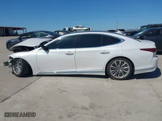 2018 Lexus LS with VIN JTHB51FFXJ5006029, listed as a IAAI auction lot 41765195 with 37,084 mi miles. Bid and sale history available at carsss.com. Image 14.