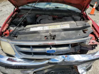 1998 Ford F-150 with VIN 1FTZX1760WNB98481, listed as a Copart auction lot 55586895 with 156,331 mi miles and Salvage title. Bid and sale history available at DreamBid. Image 11.