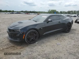 2020 Chevrolet Camaro 2SS with VIN 1G1FH1R70L0104431, listed as a Copart auction lot 60126185 with 66,960 mi miles and Salvage title. Bid and sale history available at DreamBid. Image 1.