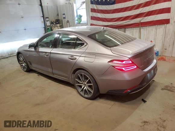 2023 Genesis G70 2.0T with VIN KMTG34TA5PU131513, listed as a Copart auction lot 87874815 with 28,793 mi miles and Clean Title. Bid and sale history available at DreamBid. Image 2.