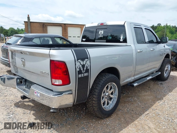 2015 Ram 1500 Big Horn with VIN 1C6RR7GT2FS704372, listed as a IAAI auction lot 42465982 with 162,326 mi miles and . Bid and sale history available at DreamBid. Image 4.
