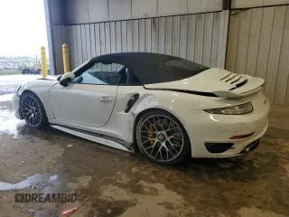 2015 Porsche 911 Turbo z VIN WP0CD2A91FS178328, wystawiony jako Copart lot #57880135 z przebiegiem 34 588 mil mil oraz Szkoda całkowita • Salvage title. Historia ofert i sprzedaży dostępna na DreamBid. Obrazek 2.