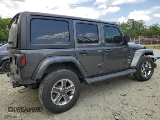 2021 Jeep Wrangler Unlimited Sahara с VIN 1C4HJXEN2MW645748, выставлен на аукционе Copart как лот 56001495 с пробегом 88 737 миль миль и Списание • Salvage title. История ставок и продаж доступна на DreamBid. Изображение 3.