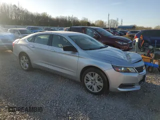 2015 Chevrolet Impala LS with VIN 2G11Z5SLXF9242980, listed as a Copart auction lot 50180015 with 152,762 mi miles and Salvage Title. Bid and sale history available at DreamBid. Image 4.