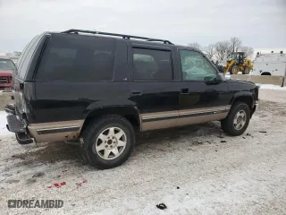 1996 Chevrolet Tahoe with VIN 1GNEK13R9TJ335411, listed as a Copart auction lot 87663725 with 111,802 mi miles and Salvage Title. Bid and sale history available at carsss.com. Image 3.