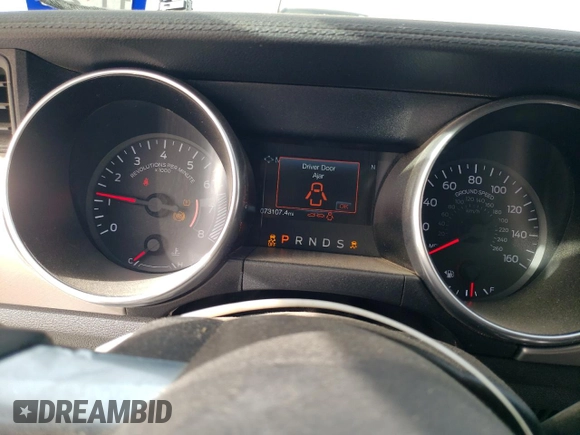 2019 Ford Mustang EcoBoost with VIN 1FA6P8TH7K5174844, listed as a Copart auction lot 49497895 with 73,107 mi miles and Salvage Title. Bid and sale history available at carsss.com. Image 9.