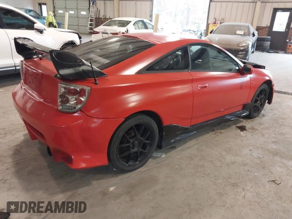 2002 Toyota Celica GT with VIN JTDDR32T320112729, listed as a IAAI auction lot 41420916 with 265,386 mi miles and . Bid and sale history available at DreamBid. Image 4.