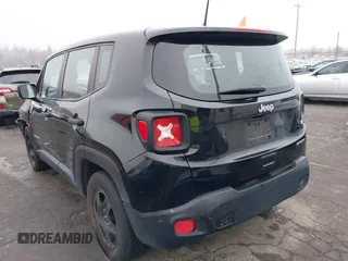 2019 Jeep Renegade Sport with VIN ZACNJAAB7KPK79157, listed as a IAAI auction lot 41355805 with 45,839 mi miles and . Bid and sale history available at DreamBid. Image 3.