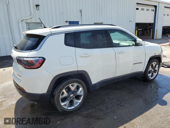 2018 Jeep Compass Limited with VIN 3C4NJCCB4JT406675, listed as a Copart auction lot 48693095 with 101,571 mi miles and Salvage Title. Bid and sale history available at carsss.com. Image 3.