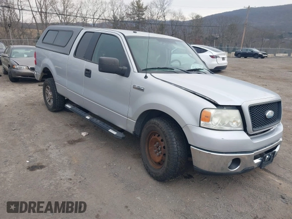 2006 Ford F-150 XL with VIN 1FTPX12V76NB12573, listed as a IAAI auction lot 41354996 with 145,796 mi miles. Bid and sale history available at carsss.com. Image 1.