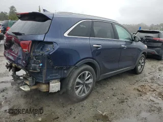 2019 Kia Sorento EX V6 with VIN 5XYPH4A54KG447534, listed as a Copart auction lot 48129275 with 93,132 mi miles and Salvage Title. Bid and sale history available at carsss.com. Image 3.