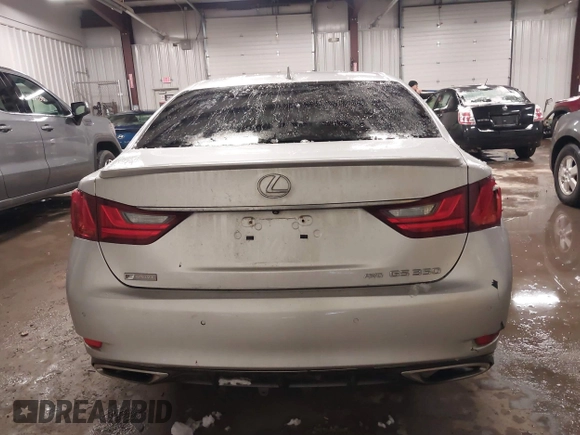 2015 Lexus GS 350 with VIN JTHCE1BL4FA003397, listed as a IAAI auction lot 41553295 with 159,209 mi miles and . Bid and sale history available at carsss.com. Image 16.
