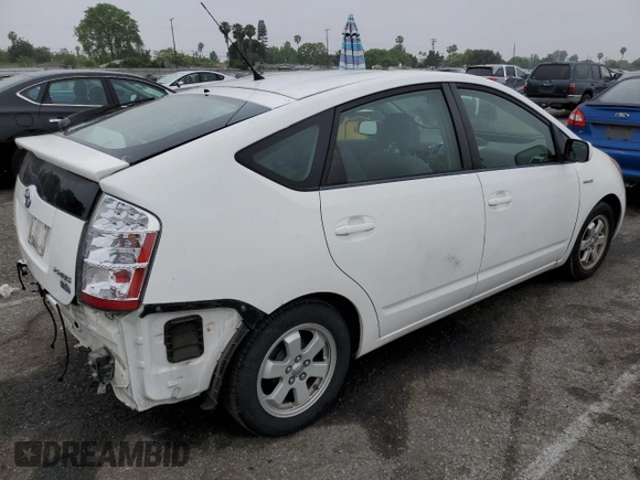 2007 Toyota Prius with VIN JTDKB20U677620113, listed as a Copart auction lot 59172195 with 73,920 mi miles and Salvage title. Bid and sale history available at DreamBid. Image 3.