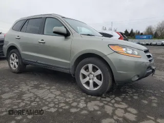 2009 Hyundai Santa Fe SE with VIN 5NMSH73E19H307952, listed as a Copart auction lot 49576545 with 150,664 mi miles and Salvage title. Bid and sale history available at DreamBid. Image 4.