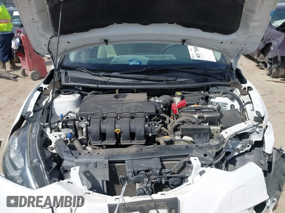 2017 Nissan Sentra S with VIN 3N1AB7AP6HY286945, listed as a IAAI auction lot 41788307 with 130,369 mi miles. Bid and sale history available at carsss.com. Image 10.