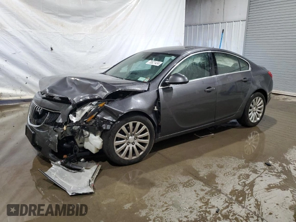 2011 Buick Regal CXL Turbo TO3 with VIN W04GX5GV9B1046751, listed as a Copart auction lot 70621434 with 173,209 mi miles and Salvage Title. Bid and sale history available at carsss.com. Image 1.