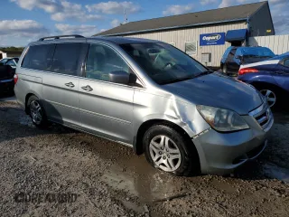 2007 Honda Odyssey EX-L with VIN 5FNRL38777B030285, listed as a Copart auction lot 52752985 with 293,414 mi miles and Salvage Title. Bid and sale history available at carsss.com. Image 4.