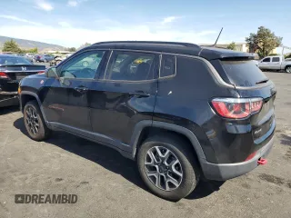 2020 Jeep Compass Trailhawk with VIN 3C4NJDDBXLT159315, listed as a Copart auction lot 66759685 with 99,806 mi miles and Clean title. Bid and sale history available at DreamBid. Image 2.