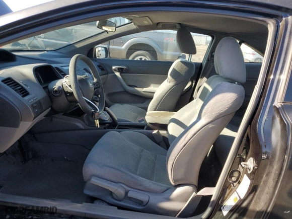 2007 Honda Civic Cpe LX with VIN 2HGFG12697H548311, listed as a Copart auction lot 50415405 with 152,080 mi miles and Salvage Title. Bid and sale history available at carsss.com. Image 7.