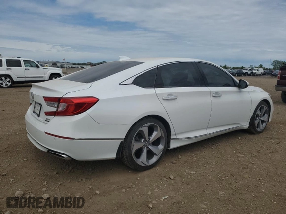 2019 Honda Accord Touring with VIN 1HGCV2F95KA017133, listed as a Copart auction lot 58395635 with 55,637 mi miles and Salvage title. Bid and sale history available at DreamBid. Image 3.