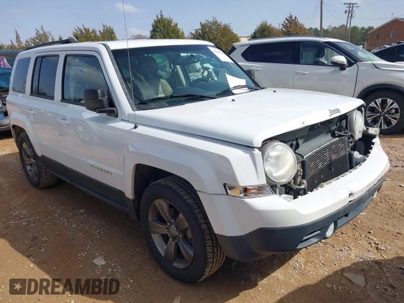 2014 Jeep Patriot High Altitude with VIN 1C4NJPFA6ED663066, listed as a IAAI auction lot 41709104 with 115,988 mi miles and . Bid and sale history available at carsss.com. Image 1.