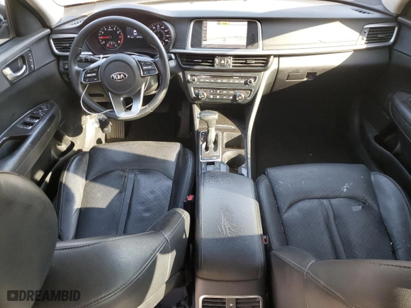 2019 Kia Optima EX with VIN 5XXGU4L1XKG317378, listed as a Copart auction lot 48016665 with 207,062 mi miles and Salvage Title. Bid and sale history available at carsss.com. Image 8.