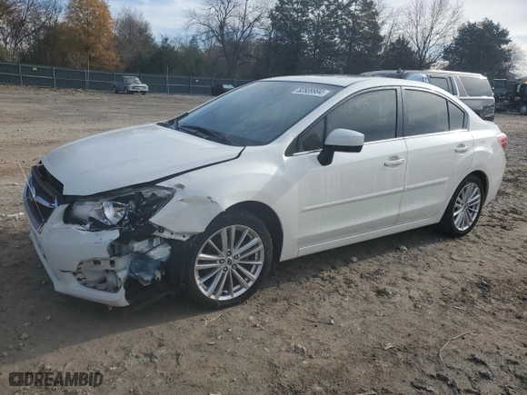 2016 Subaru Impreza Sedan Premium with VIN JF1GJAF66GH005699, listed as a Copart auction lot 82809994 with 61,207 mi miles and Salvage Title. Bid and sale history available at carsss.com. Image 1.