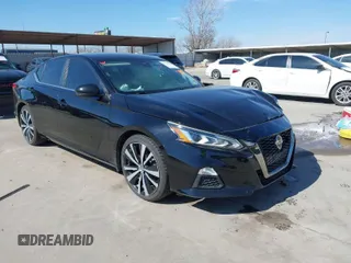 2020 Nissan Altima 2.5 SR with VIN 1N4BL4CV3LC119264, listed as a IAAI auction lot 41593154 with 74,808 mi miles. Bid and sale history available at carsss.com. Image 1.