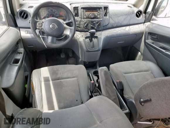 2015 Nissan NV200 SV with VIN 3N6CM0KN3FK731353, listed as a Copart auction lot 59541185 with 314,977 mi miles and Salvage title. Bid and sale history available at DreamBid. Image 8.