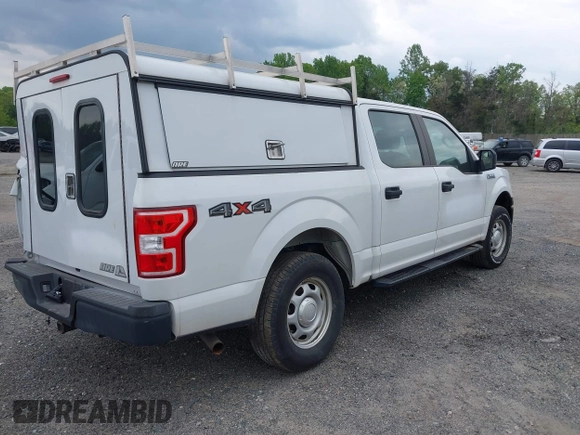 2019 Ford F-150 XL with VIN 1FTEW1EB0KFB01334, listed as a IAAI auction lot 42090740 with 79,881 mi miles and . Bid and sale history available at DreamBid. Image 4.