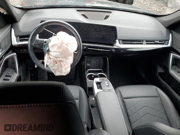 2023 BMW X1 xDrive28i with VIN WBX73EF03P5W45445, listed as a Copart auction lot 58377635 with 47,249 mi miles and Salvage title. Bid and sale history available at DreamBid. Image 8.
