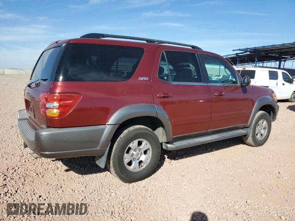 2003 Toyota Sequoia SR5 with VIN 5TDZT34A43S146180, listed as a Copart auction lot 46287315 with 261,526 mi miles and Clean Title. Bid and sale history available at carsss.com. Image 3.